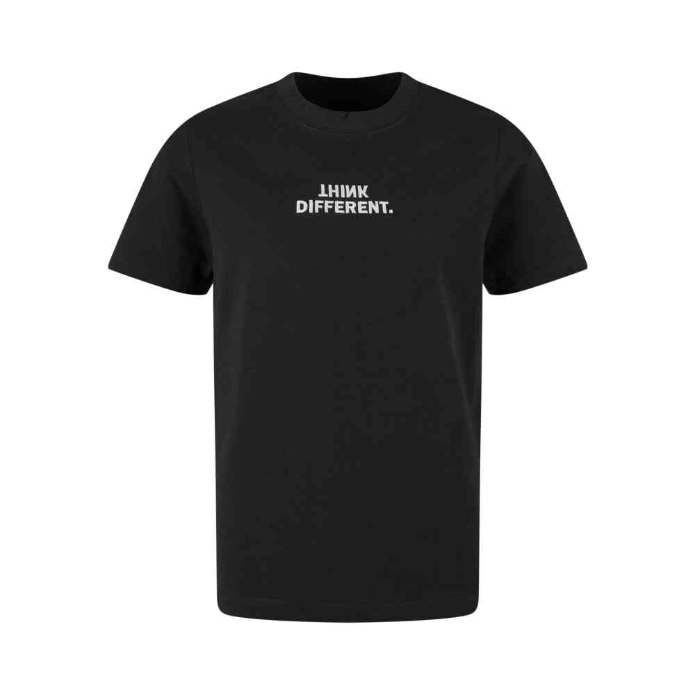 Mister Tee - Think Different. EMB Tshirt Enfant - Noir